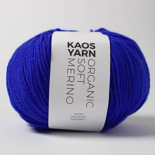 KAOS YARN // Organic Soft Merino // Electric (1062)
