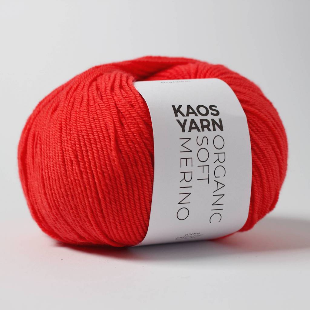 KAOS YARN // Organic Soft Merino // Passionate (1031)